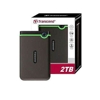 Portable Hard Drive  || Transcend 2TB, USB 3.1 .